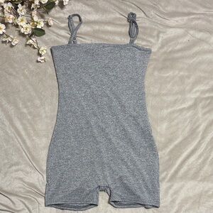 grey women’s romper